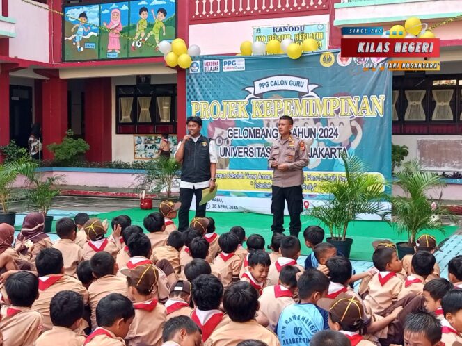 
Polsek Pulogadung Gelar Program “Sekolah Ceria Anti Bully” di SDN Rawamangun 2