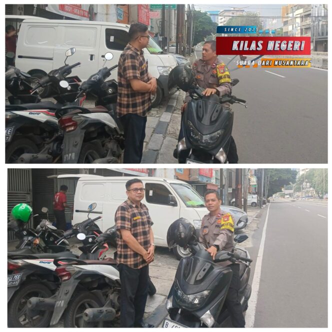 
Polsek Metro Gambir Giatkan Patroli Kewilayahan di Sekitar Apotek Roxy