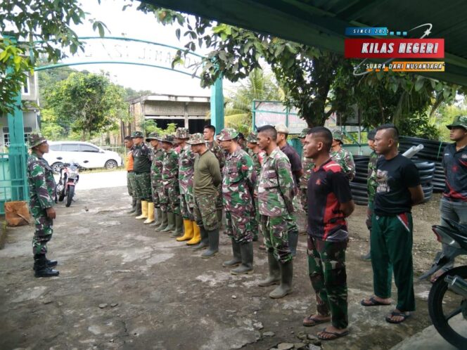 
Satgas TMMD ke-124 Kodim 0107/Aceh Selatan Awali Pekerjaan Dengan Rutin Melaksanakan Apel