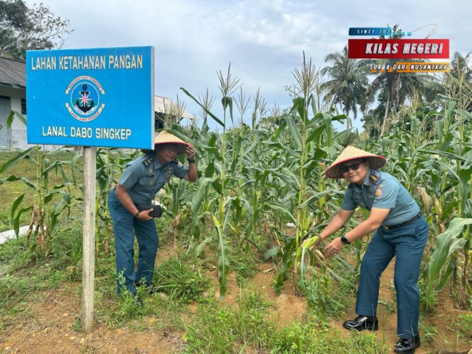 
Lanal Dabo Singkep Komitmen Dalam Mendukung Program Ketahanan Pangan Nasional