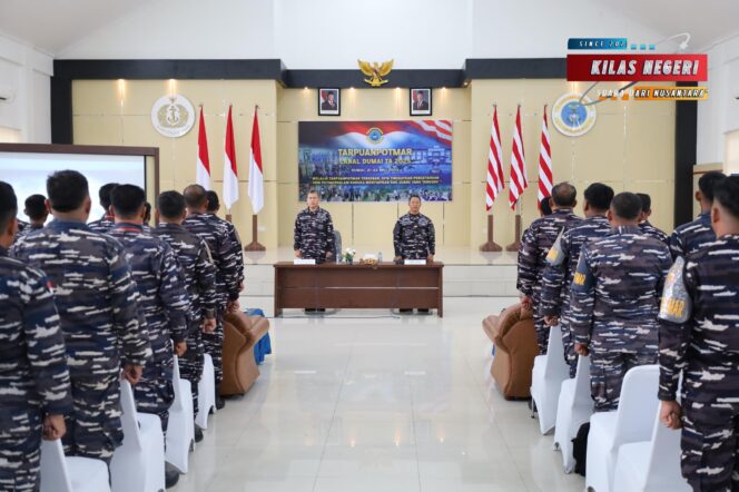 
Melangkah Lebih Maju Tingkatkan Potensi Maritim, Lanal Dumai Ikuti Penataran Kemampuan Potmar Tersebar 2025