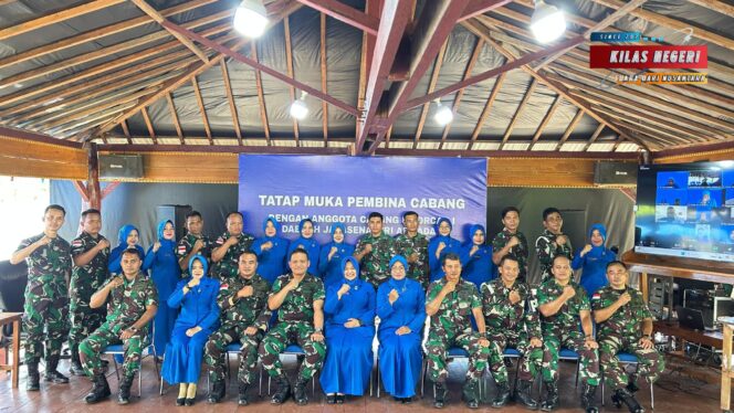 
Tatap Muka Pembina Cabang Dengan Anggota Jalasenastri Cabang 8 Korcab I DJA I