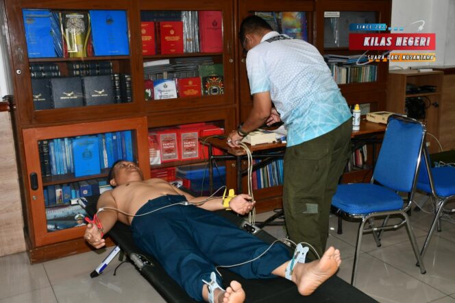 
Pangkalan TNI AL Bandung Gelar Urikes Rutin Intensif III Tahun 2025