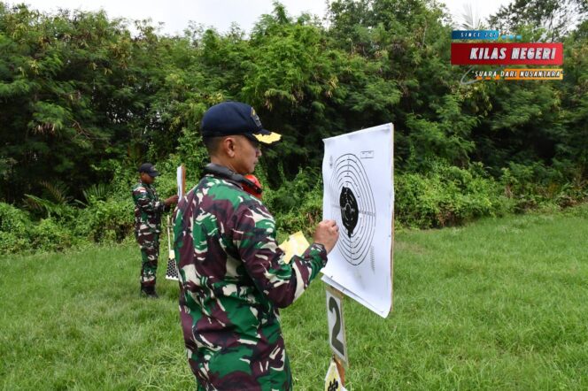 
Asah Naluri Tempur, Prajurit KRI Torani-860 Laksanakan Latihan Menembak