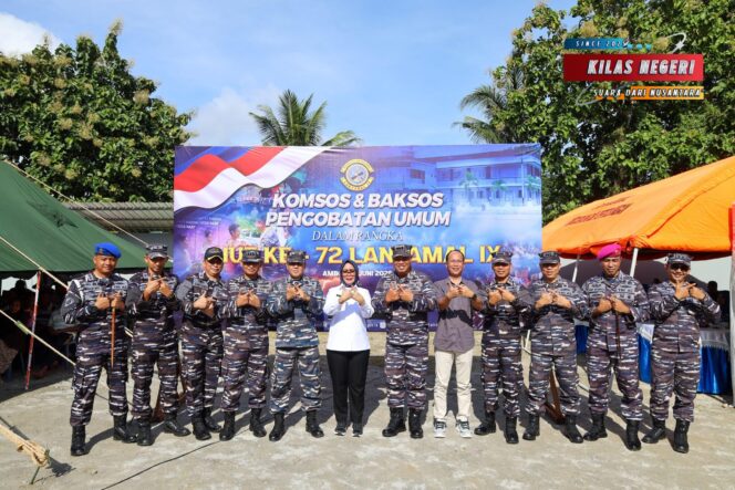 
Lantamal IX Gelar Bakti Sosial Kesehatan dan Komunikasi Sosial Jelang HUT Tahun 2025