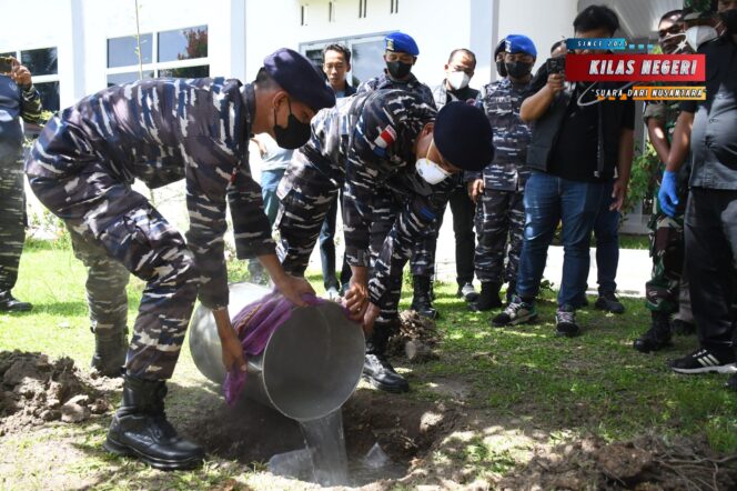 
4,5 Kilogram Sabu Dimusnahkan di Lanal TBA, Bukti Kuat Sinergitas Aparat Negara