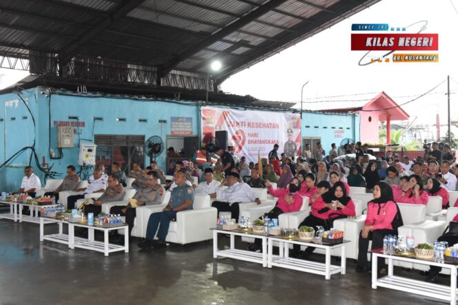 
Jaga Soliditas TNI-Polri, Dansatrol Lantamal I Hadiri Acara Bakti Kesehatan Hari Bhayangkara Ke-79