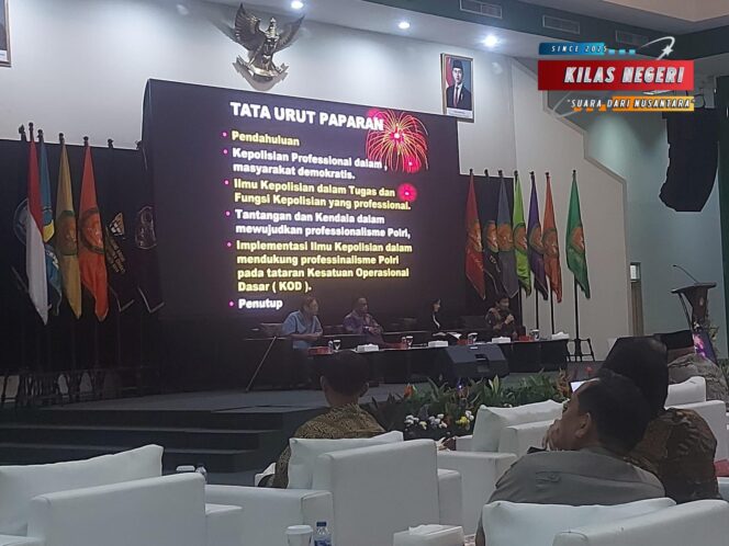 
Seminar Nasional: Polri Tegaskan Komitmen Wujudkan Visi Indonesia Emas 2025