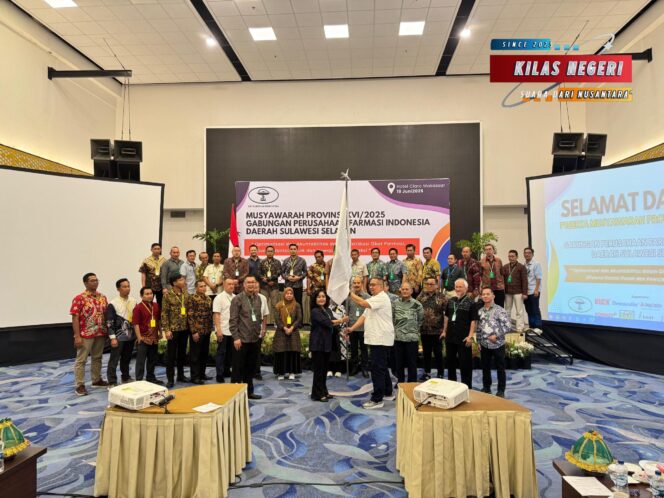 
Musyawarah Provinsi (Musprov) XVI/2025 Gabungan Perusahaan Farmasi Indonesia Daerah Sulawesi Selatan Berlangsung Sukses