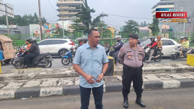 
Apel Gabungan Polres Jaktim dan Polsek Jatinegara, Antisipasi Tawuran di Kawasan Basuki Rahmat