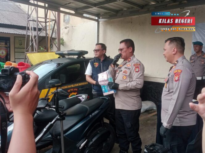 
Dalam Sebulan, Polsek Kramat Jati Ungkap 4 Kasus Pencurian Sepeda Motor