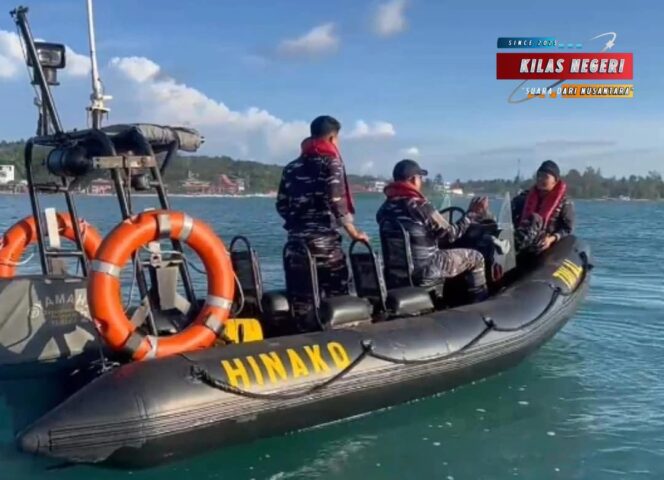 
Lanal Nias Terjunkan RHIB KAL Hinako I-2-19 Kawal Nias Pro 2025
