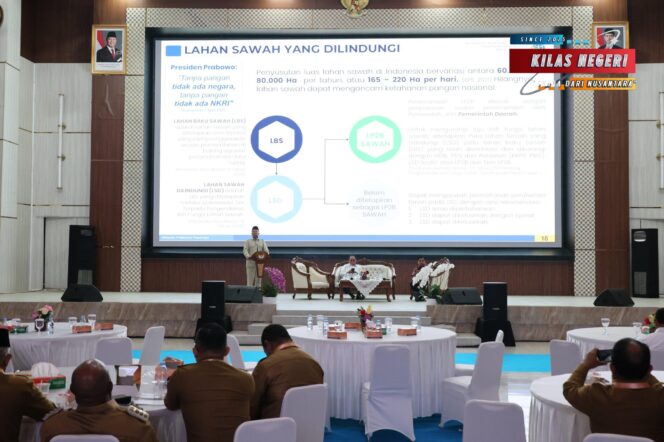 
Larang Alih Fungsi Sawah LP2B, Menteri ATR/Kepala BPN Tegaskan kepada Kepala Daerah Saat Orientasi IPDN
