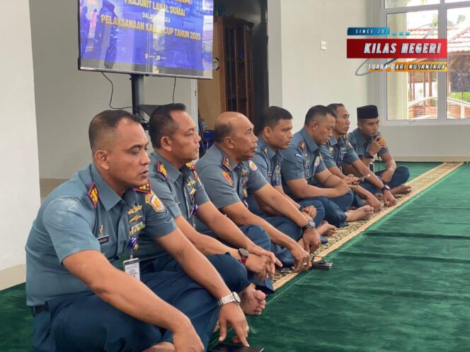 Jalin Kebersamaan Dalam Taqwa, Danlanal Dumai Pimpin Do’a Bersama