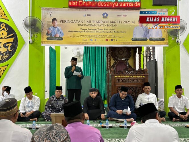 
Danlanal Bintan Hadiri Acara Tahun Baru Islam 1447 Hijriyah
