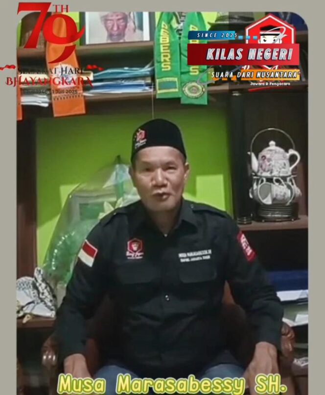 Bang Japar Ucapkan Selamat HUT Bhayangkara Ke-79 Tahun 2025