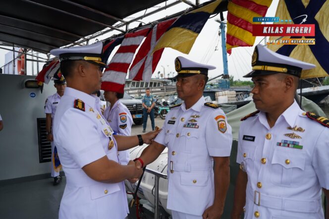 
Pergantian Pucuk Pimpinan, Semangat Baru KAL Tedung I-1-37 Siap Mengawal Perairan Riau
