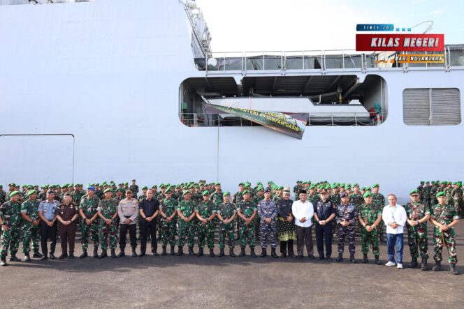 
Danlanal Dumai : Selamat Datang Prajurit Brigade Infanteri Teritorial Pembangunan 89 di Bumi Lancang Kuning