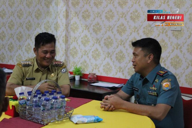 
Komandan Lanal Nias Laksanakan Kunjungan Kerja Ke Bupati Nias Selatan