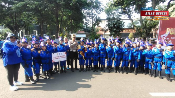 
KASAT LANTAS JAKARTA TIMUR HADIRI LOMBA POLISI CILIK 2025 DALAM RANGKA HARI BHAYANGKARA KE-79