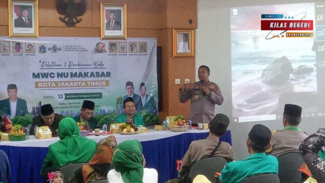 
Kapolsek Makasar Hadiri Pelatihan dan Pembinaan Kader MWC NU se-DKI Jakarta di Cipinang Melayu