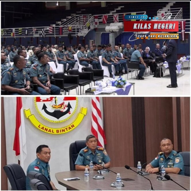 
Lanal Bintan Ikuti Sosialisasi Program Rekognisi Pembelajaran Lanpau (RPL) Universitas Hang Tuah