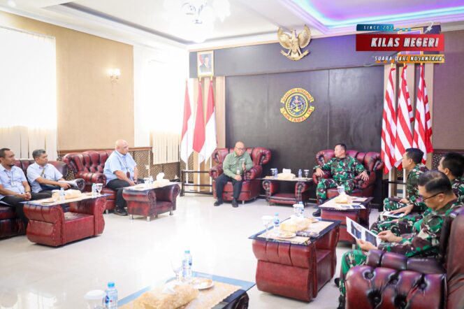 
Brigjen Suwandi Terima Kunjungan Kepala Perwakilan Bank Indonesia Maluku