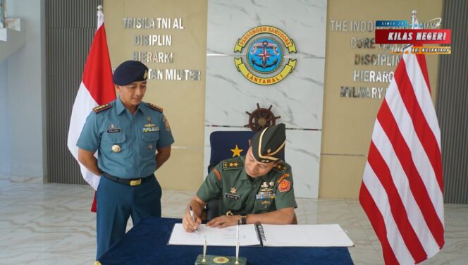 
Lantamal I Terima Kunjungan Perwira Staf Ahli Tingkat III Bidang Komsos Panglima TNI dan Ikuti Sosialisasi Ketahanan Pangan