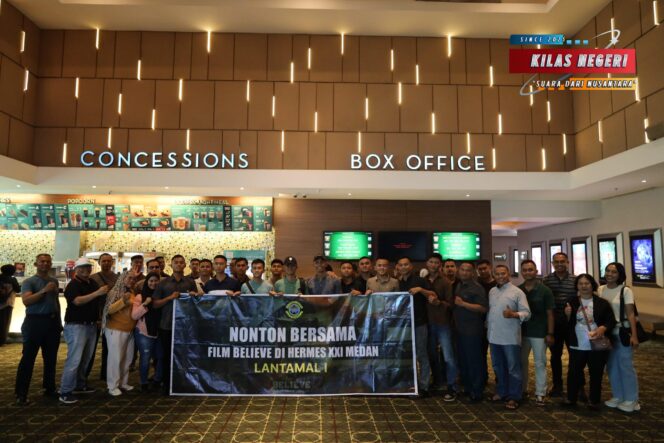 
Tumbuhkan Semangat Patriotisme, Lantamal I Gelar Nonton Bareng Film “Believe”