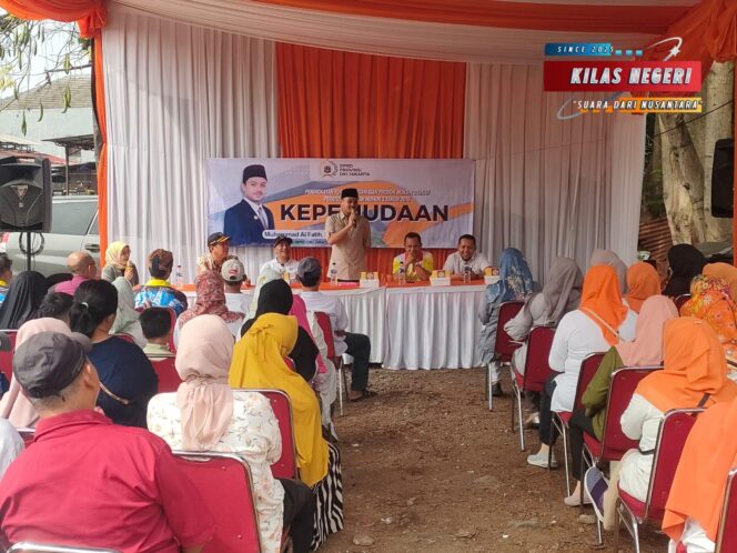 
Polsek Cipayung Kawal Giat Serap Aspirasi dan Sosialisasi Perda Bersama Anggota DPRD DKI Jakarta