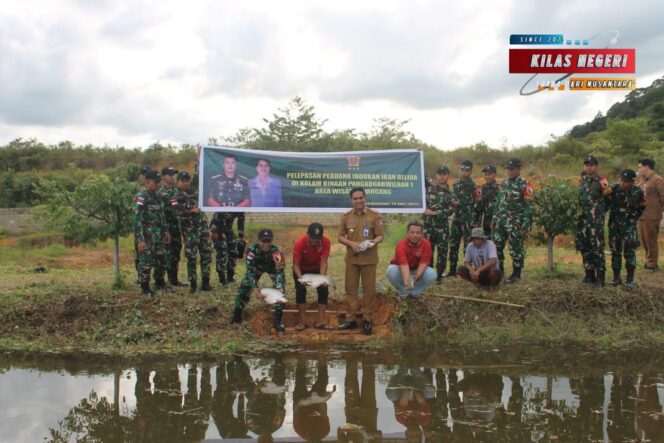 
Pelepasan 5000 Benih Bibit Ikan Belida dari Pangkogabwilhan I
