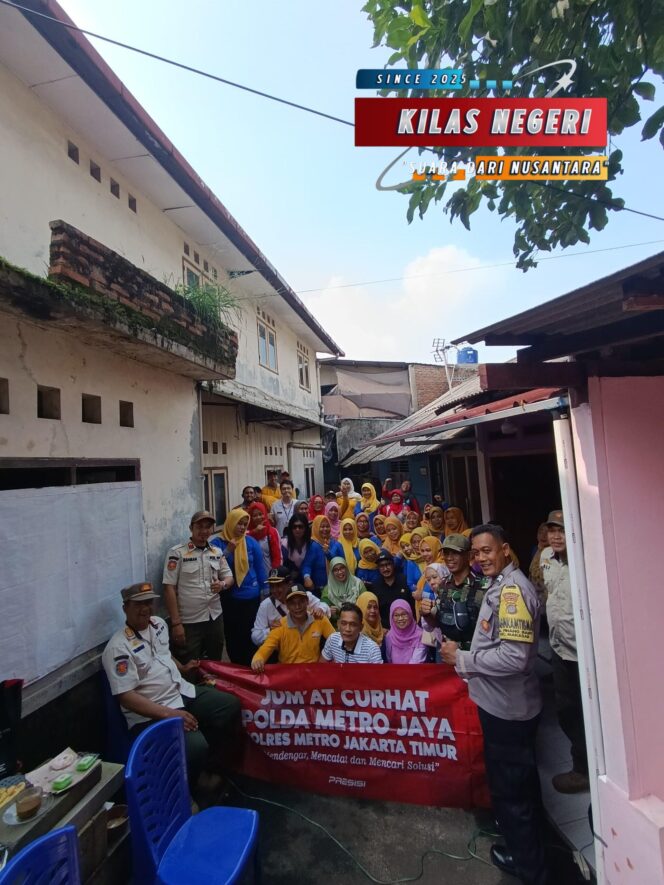 
Lewat Program Jumat Curhat, Polsek Makasar Serap Aspirasi Warga Pinang Ranti Soal Keamanan Lingkungan