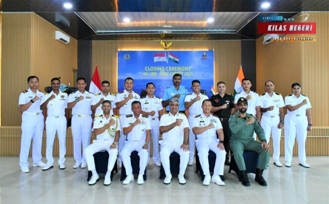 
Lantamal I Sambut Kedatangan Dua Kapal Perang India di Belawan, Patkor IND-INDO Ke-44/25 Resmi Ditutup