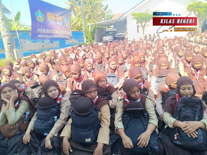 
Posal Pangandaran Lanal Bandung Bangun Mental Para Siswa/i SMKN 1 Pangandaran Menjadi Pelajar Yang Berdisiplin, Berkarakter dan Cerdas