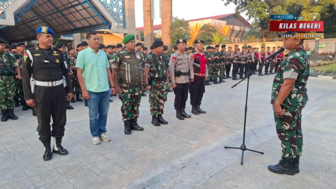 
Apel Pengamanan Waskita Ibu Wapres Selvi Gibran di TMII, Libatkan Ratusan Personel Gabungan