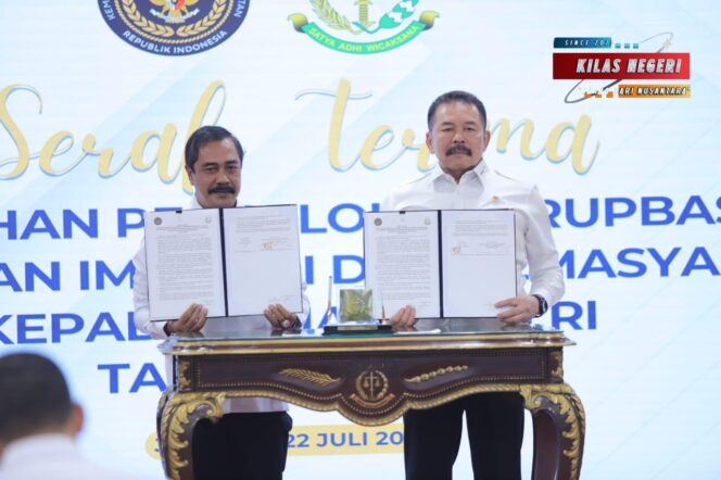 
Pengalihan Pengelolaan Rupbasan Tahap II dari Kementerian Imigrasi dan Pemasyarakatan kepada Kejaksaan RI