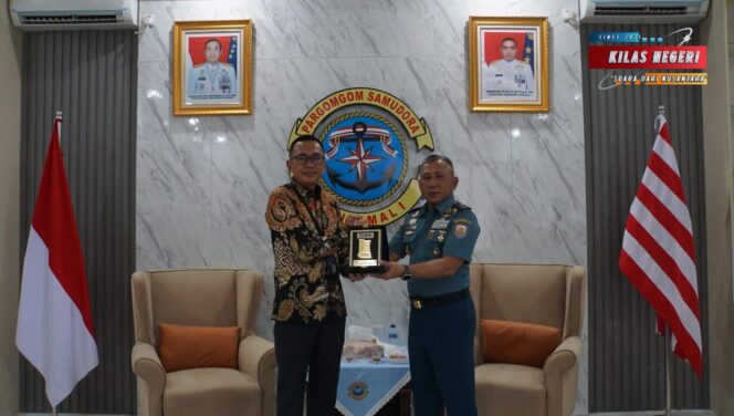 
Pererat Sinergitas, Danlantamal I Terima Audiensi Ceo BRI Medan