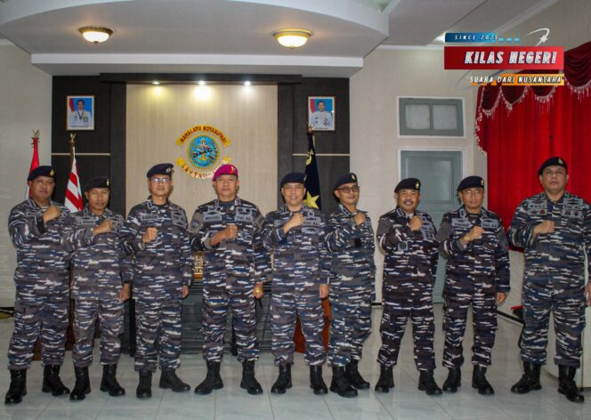 
Danlantamal IX Ambon Pimpin Serah Terima Jabatan Kakuwil dan Kadisbek Lantamal IX