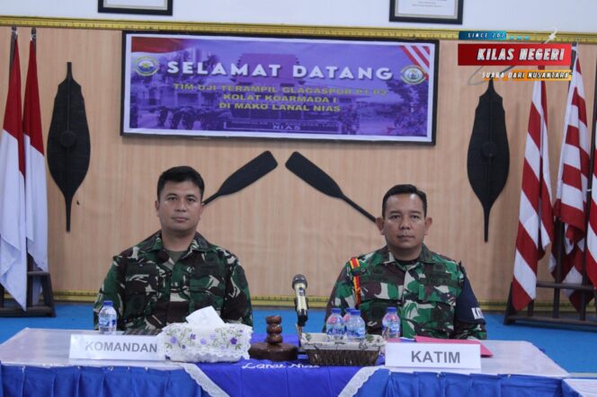 
Prajurit Lanal Nias Laksanakan Uji Terampil Glagaspur P1 dan P2 Tahun 2025
