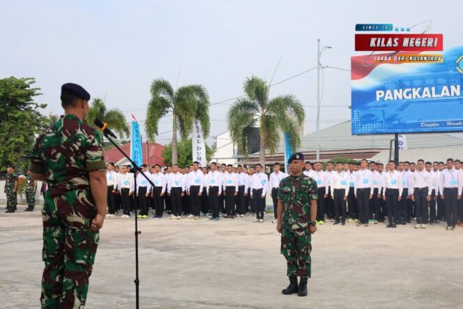 
Bersih dan Transparan, Lanal Dumai Laksanakan Penandatanganan Pakta Integritas Dalam Penerimaan Calon Prajurit TNI AL