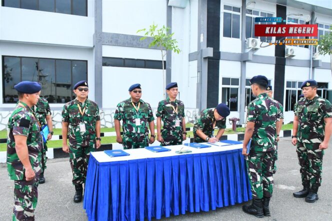 
Laksanakan Rekruitmen Prajurit Yang Bebas Dari KKN, Panitia Daerah Lantamal I Lakukan Penandatanganan Pakta Integritas