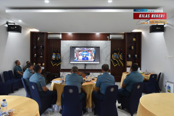 
Dukung Upaya Pembangunan Zona Integritas di Lingkungan TNI AL, Danlantamal I Ikuti Pembukaan Bimtek ZI Satker TNI AL