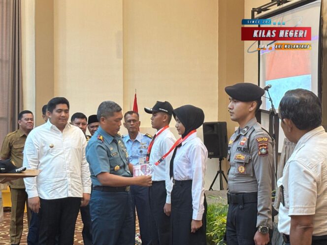 
Danlanal Bintan Hadiri Kegiatan Pemusatan Pendidikan dan Pelatihan Calon Paskibraka Bintan Tahun 2025