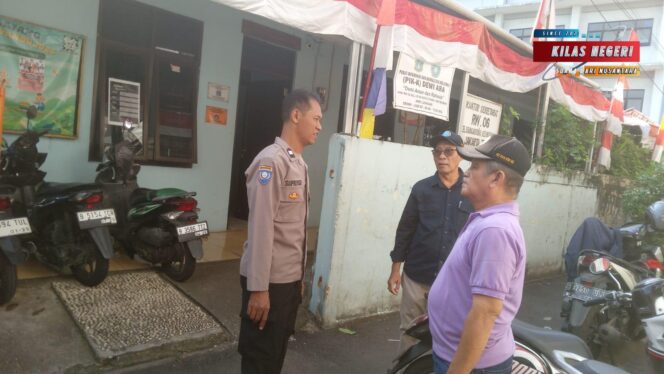 Polsek Matraman Bersama Warga Siapkan Semarak HUT RI ke-80 dan Jaga Keamanan Lingkungan