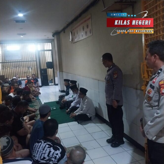 Tausiyah di Rutan Polres Metro Jakarta Timur, Tahanan Belajar Teladani Akhlak Nabi Muhammad SAW