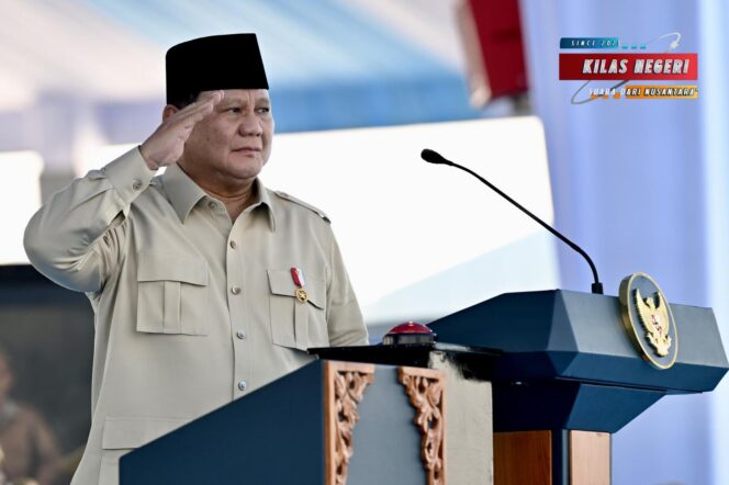 Prajurit Kostrad Tampil Memukau di Hadapan Presiden Prabowo Subianto