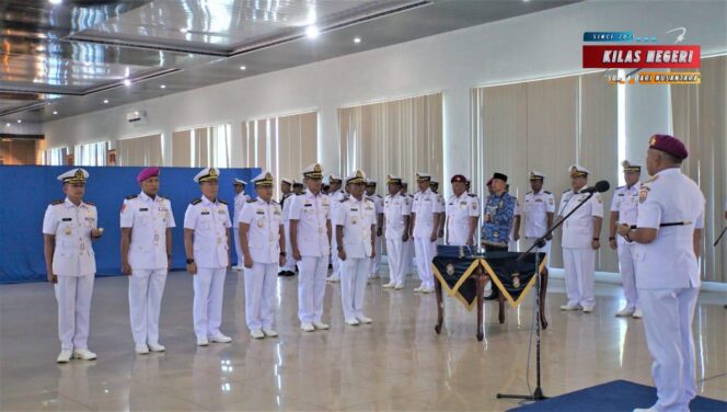 Danlantamal I Belawan Pimpin Pengukuhan Danlanal Sabang