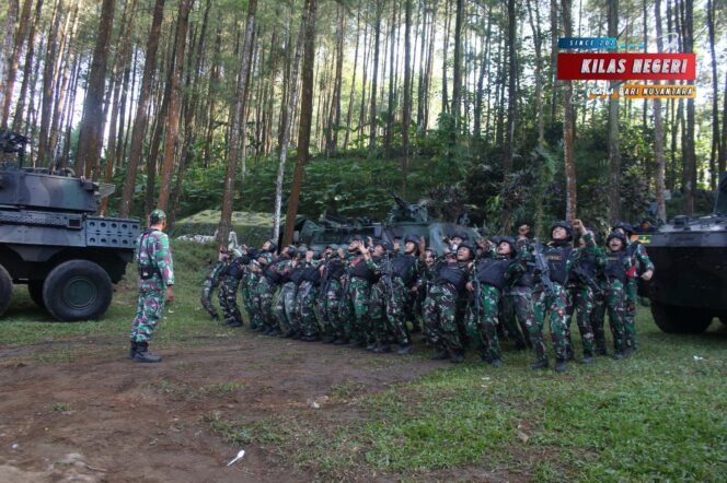 
Latih Naluri Tempur, Kikav 8 Kostrad laksanakan Latiston
