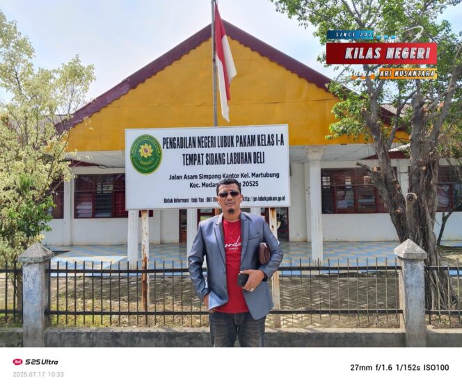 
OTT Wamenaker Immanuel Ebenezer oleh Lembaga Rasuah KPK Dapat Komentar dari Praktisi Hukum Asal Sumut DR (c) Eka Putra Zakran, SH, MH