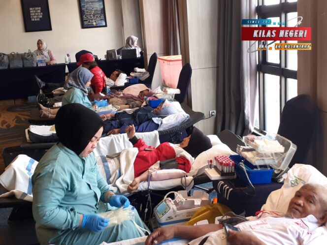 
Dengan Usung Tema “Setetes Darah Sejuta Harapan” Komunitas Aksi Jaga Ginjal Indonesia Sukses Gelar Aksi Donor Darah